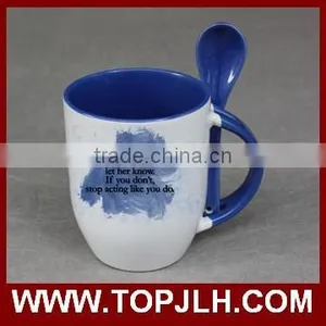 Double Colored Special Sublimation Coffee Mug Design Logo Transfer thumbnail-5