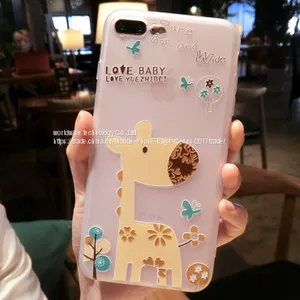 Cute Cartoon Soft Case Tpu Cell Phone Case Mobile Phone Cases for IPhone7/7Plus/6/6s/6plus/6splus Silicone Rubber Case thumbnail-4
