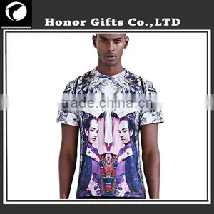 Custom Design You Own Factory Price Printed T Shirt Men thumbnail-5