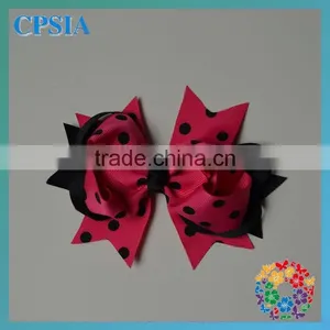 High Quality Grosgrain Ribbon Bows for Hair Hair Bows,children Hair Accessories,baby Hairbows Girl Hair Bows WITH CLIP thumbnail-4
