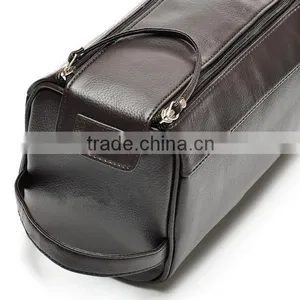 PU Leather Waterproof Men Cosmetic Bag ,Toiletry Bag/Men Cosmetic Bag/ Men Make up Bag thumbnail-2