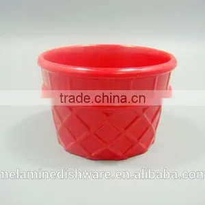 Red Solid Color Soup Cup Milk Cup for Kid and Children thumbnail-2