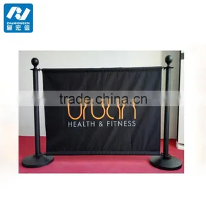 Cafe Advertise Barrier and Banner Barrier Stanchions thumbnail-3