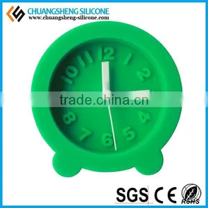 Round Shaped Digital Alarm Clock, Promotional Silicone Clocks, Smart Table Clock thumbnail-4