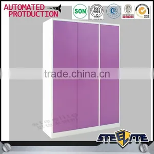 Fancy Design 3 Door Designer Almirah Wardrobe / Designer Wooden Almari thumbnail-4