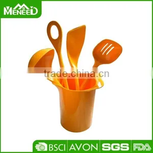 Light Yellow Color Spatula Cooker Used 4pcs Kitchen Melamine Cutlery thumbnail-1