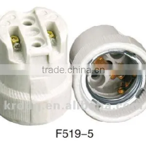 E27 Porcelain/ceramic Screw Shell Lampholder Socket thumbnail-1