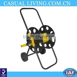Steel Frame Metal Hose Cart Wash Water Gun Pipe Wind Car thumbnail-1