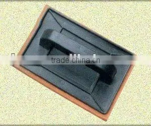 Plastic Handle and Plate Orange Sponge Plastering Trowel thumbnail-1