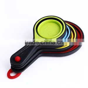 High Quality Silicone Measure Tools Kitchen Measuring Cups thumbnail-6