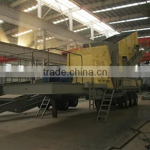 2015 Trailer Mounted Secondary Crusher Plant for Limestone Crushing thumbnail-1