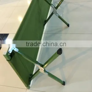 Aluminum Outdoor Folding Factory Price Wholesale Army Camping Bed thumbnail-4