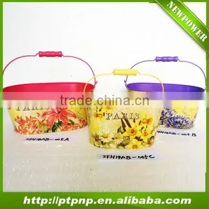 Hot Selling Square Metal Plant Flower Pots thumbnail-1