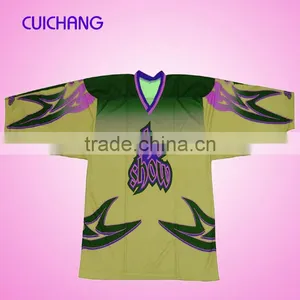 2014 Hot Sale Ice Hockey Jersey LL-898 thumbnail-1