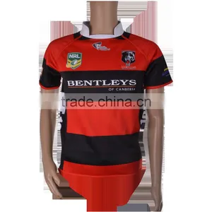 Maroon Rugby Jersey thumbnail-1