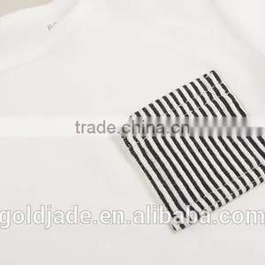 Wholesale Soft Cotton 0-2years Infant Toddler Shirts Long Sleeve White T-shirt thumbnail-5