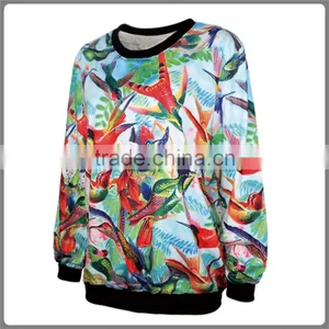 Sublimated Womans Cardigan Sweater; Ladies Fancy Winter Jerseys/ Ladies Coats Sweaters thumbnail-3