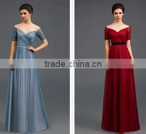 Elegant Long Sleeve Long Fashion Lady Dress thumbnail-1