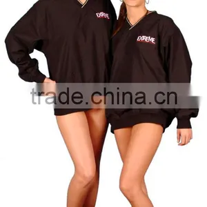 Sport Technical Women's V-Neck Raglan Golf Baseball Pocket Wind Shirt Jumper thumbnail-1