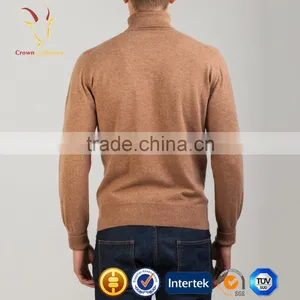 Turtle Neck Cotton Men Winter Sweater 2015 thumbnail-3