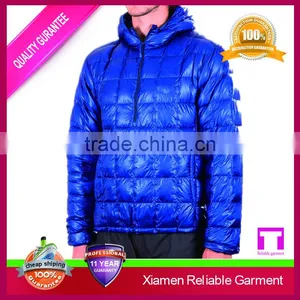 Blue Colour Motorcycle Varsity Sex Down Jacket thumbnail-1