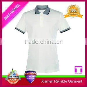 2016 High Quality Custom Mens Polo Shirt 100% Cotton With Embroidery Logo thumbnail-2