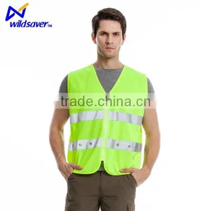 Hi Vis LED Flashing Safety Cleaning Uniform for Road Cleaner thumbnail-6