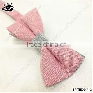 12x7CM Macaron Color Cotton Bow Tie Women Assorted Color Bow Tie thumbnail-3