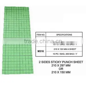 M315-M316 2 SIDES STICKY PUNCH SHEET thumbnail-1