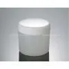 250g Empty White Plastic Jars thumbnail-1