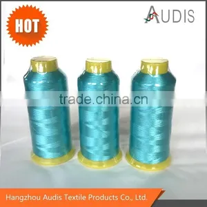 Manufacturer 100% Polyester Embroidery Thread 108D/2, Polyester Filament thumbnail-1