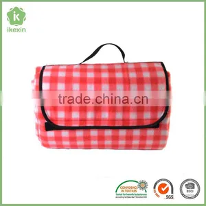 Beach Portable Yarn Dyed Waterproof Picnic Blanket thumbnail-1