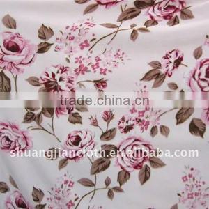 100%polyester Printed Coral Fleece Fabric thumbnail-1