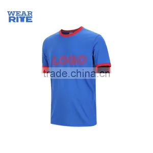Cotton Crew Neck Silk Screen Printing Slim T Shirt Blank for Women thumbnail-1