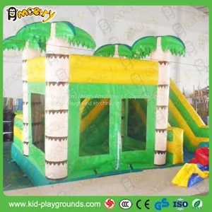 Forest Bounce House, Bouce Castle With Slide for Kids thumbnail-1