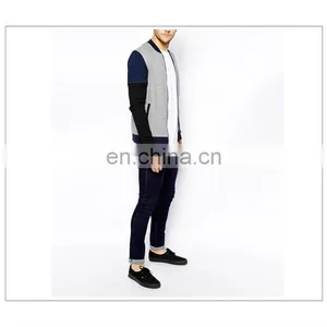 Mens Clothing Cut&Sew Panels Corduroy Jacket thumbnail-5