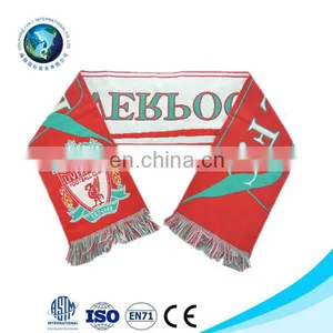 2016 Best Selling Sports Scarf Knitted Football Team Scarf thumbnail-1