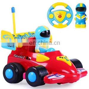 Plastic 2 CH Cartoon F1 Remote Control Car Toys for Sale thumbnail-2