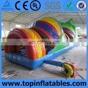 Cheap Inflatable Worm Obstacle Tunnel thumbnail-5