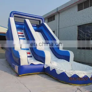 Guangzhou TOP Inflatable Kids Park Slides Inflatable Wide Track Slide With Pool thumbnail-1