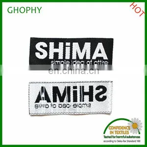 Custom Polyester Garment Size Sticker Label thumbnail-1