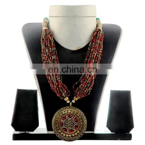 Costume Fashion Jewelry Pearl -Woman Jewelry Set Costume Jewellery-long Pearl Costume Jewelary Set thumbnail-1
