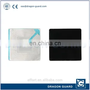 RF 8.2mhz Security Soft Tags 4x4 Clothing Tag EAS RF LABEL With High Quality thumbnail-4