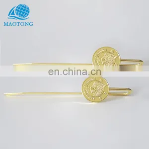 2017 New Style Wholesale Cheap Custom Metal Stainless Steel Bookmarks thumbnail-1