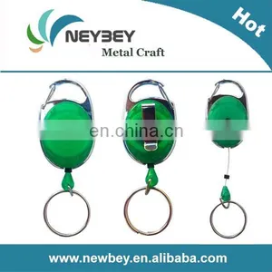 Wholesale Multi-style Carabiner Retractable Badge Reel With Swivel Clip thumbnail-1