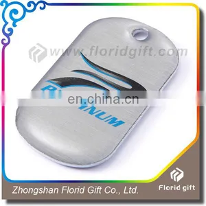 Made in China Factory Cheap Dog Tag Stamping Custom Logo With Ball Chain thumbnail-2