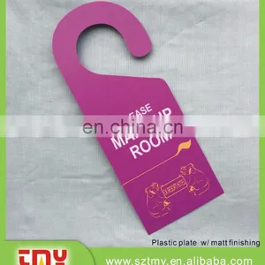 Modern Colorful Hotel Room Warning Sign Door Hangers thumbnail-2