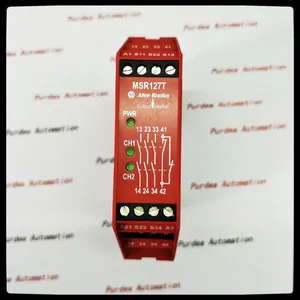 Red Abb Safety Relay 440r-m23085 Msr138.1dp Safety Relay thumbnail-1