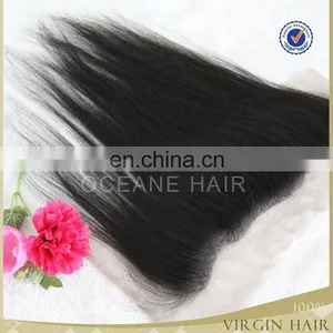 Wholesale Virgin Brazilain Hair Brazilian Lace Front Closure 4x13 120 Density thumbnail-5