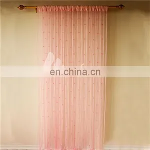 Charming Pink Office Window Curtain thumbnail-1